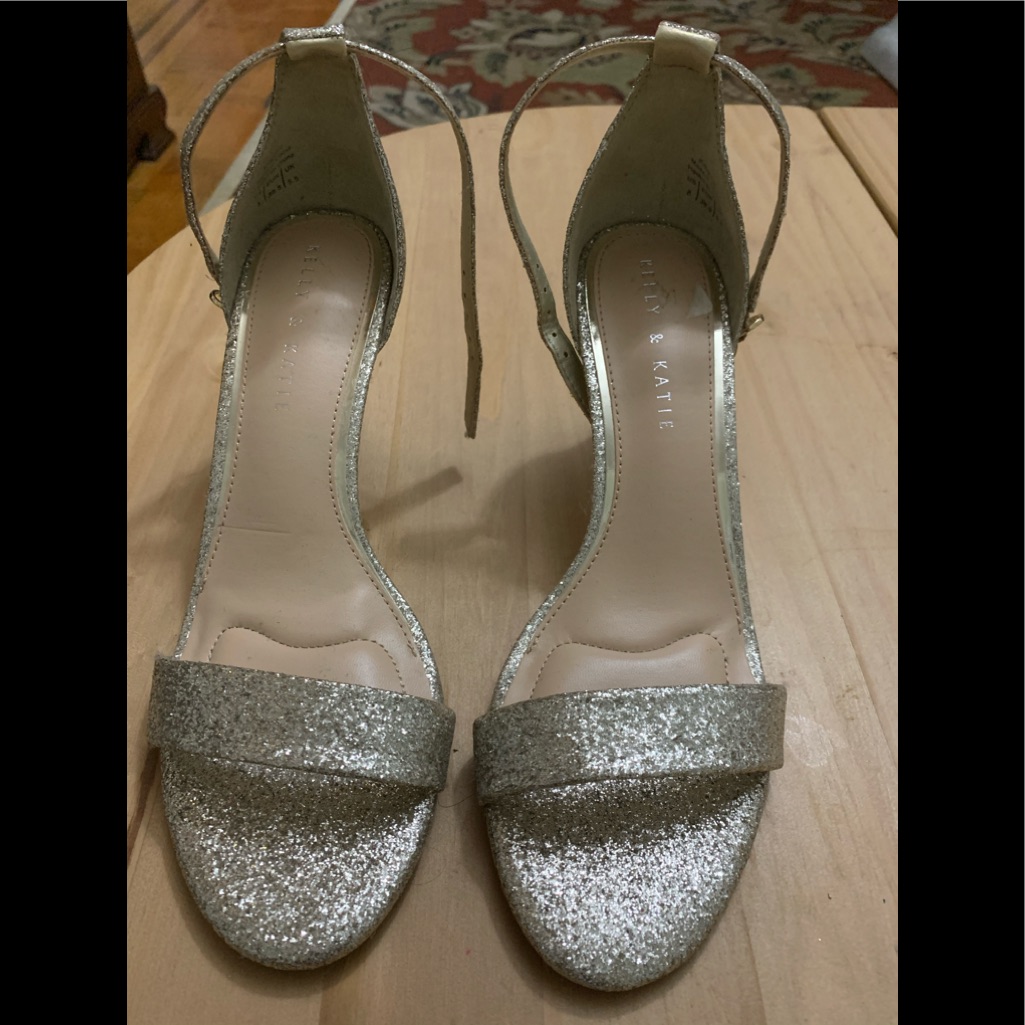 Brand New Kelly  Katie Glittery Heels